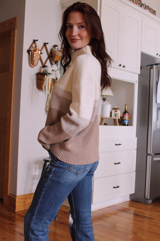 Oatmeal Cream Sweater