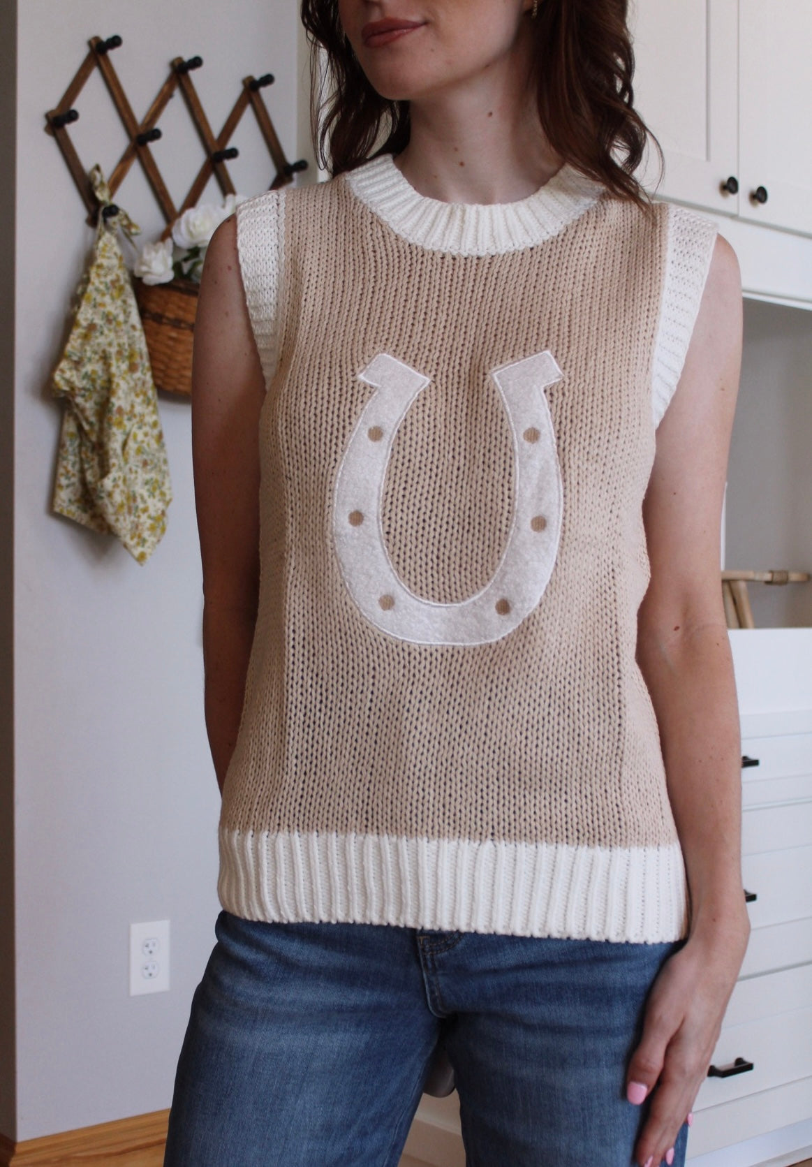 Horseshoe Sweater Vest