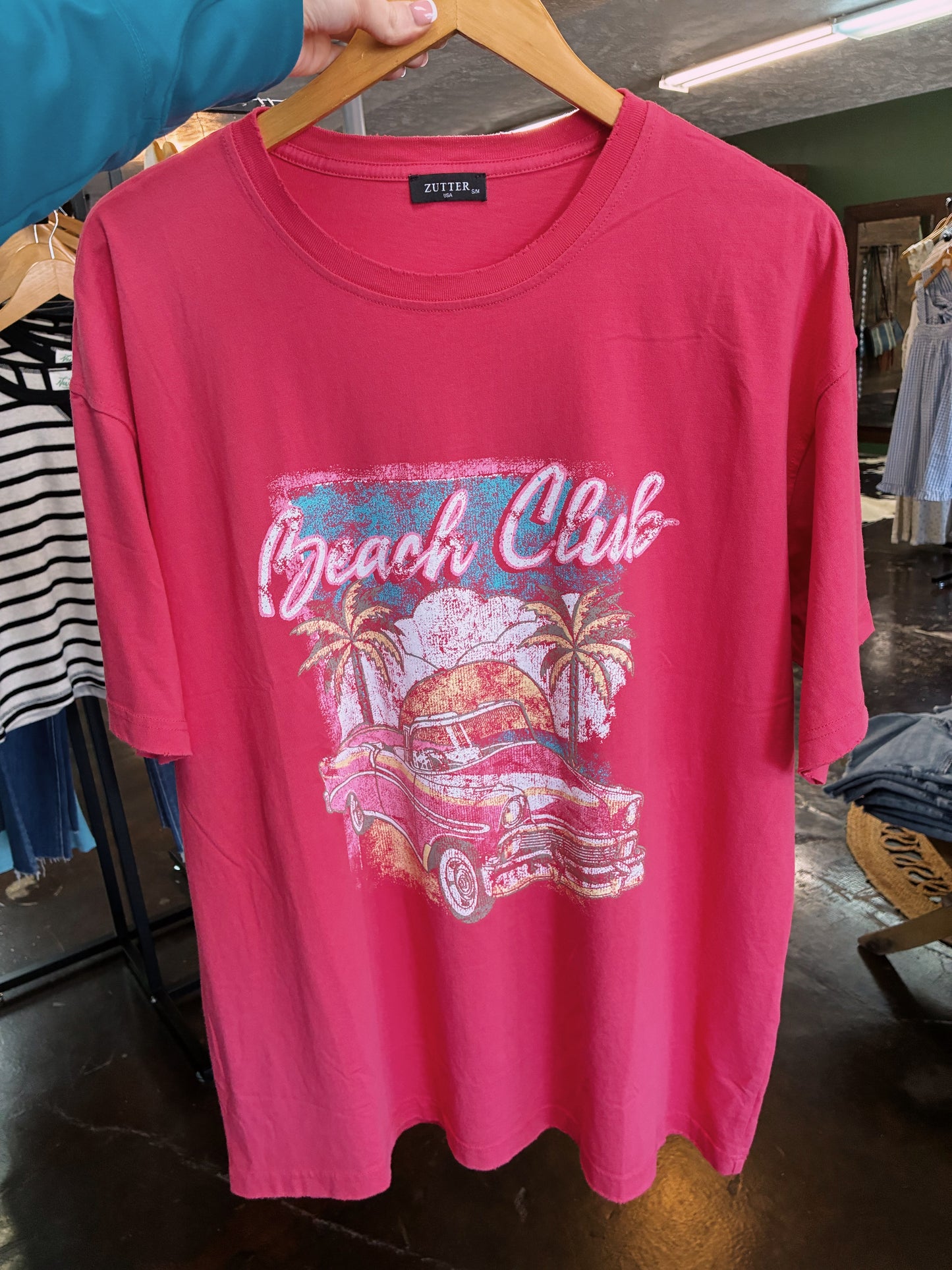 Beach Club Oversized Tee