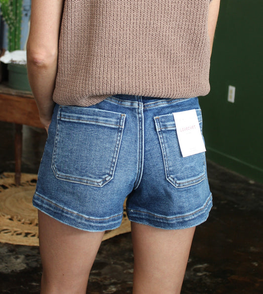 Ocean Denim Shorts