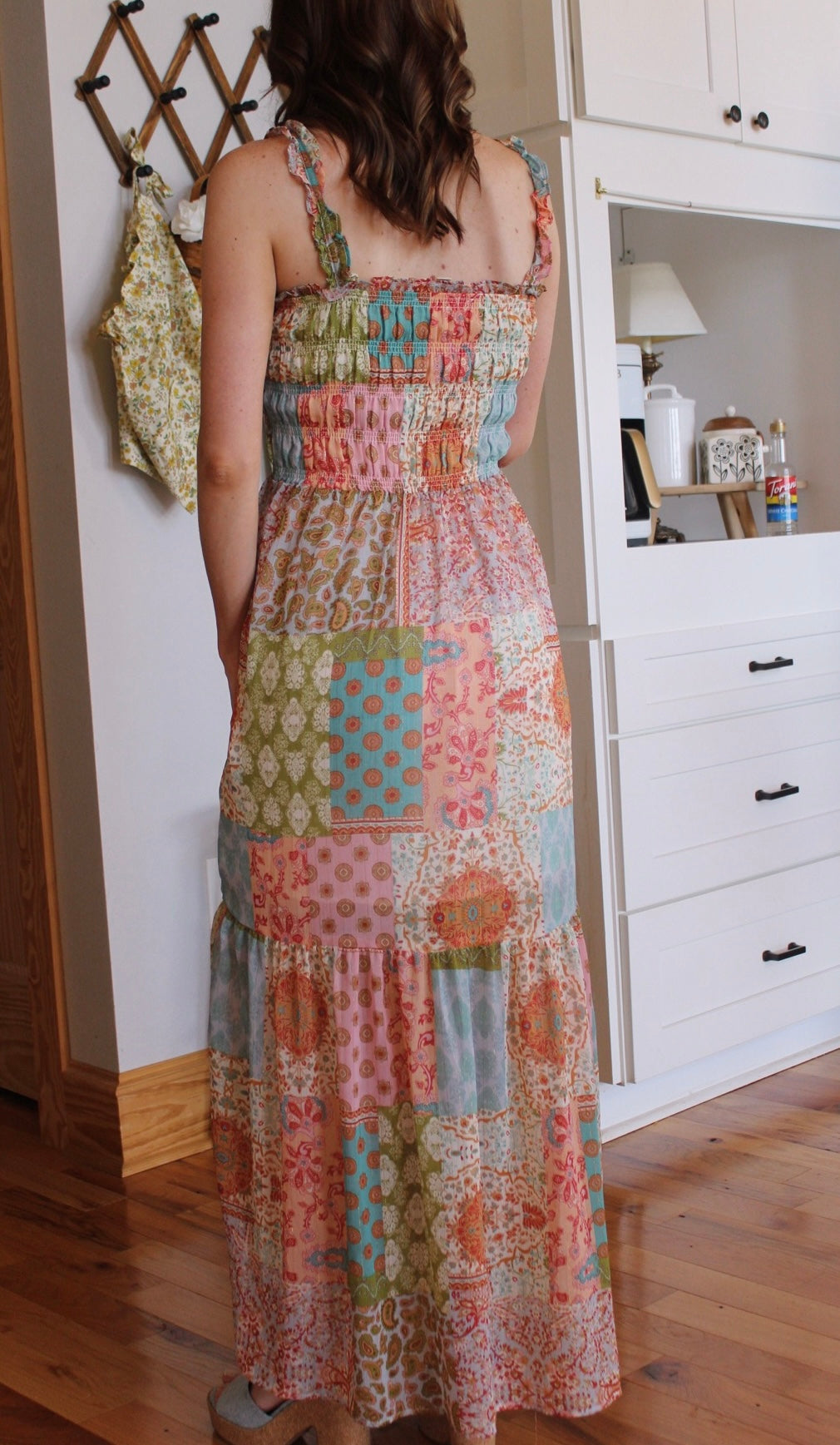Patchwork Maxi Dress