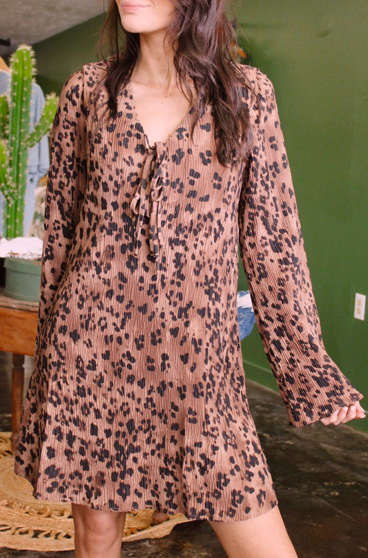 Leopard Mini Dress