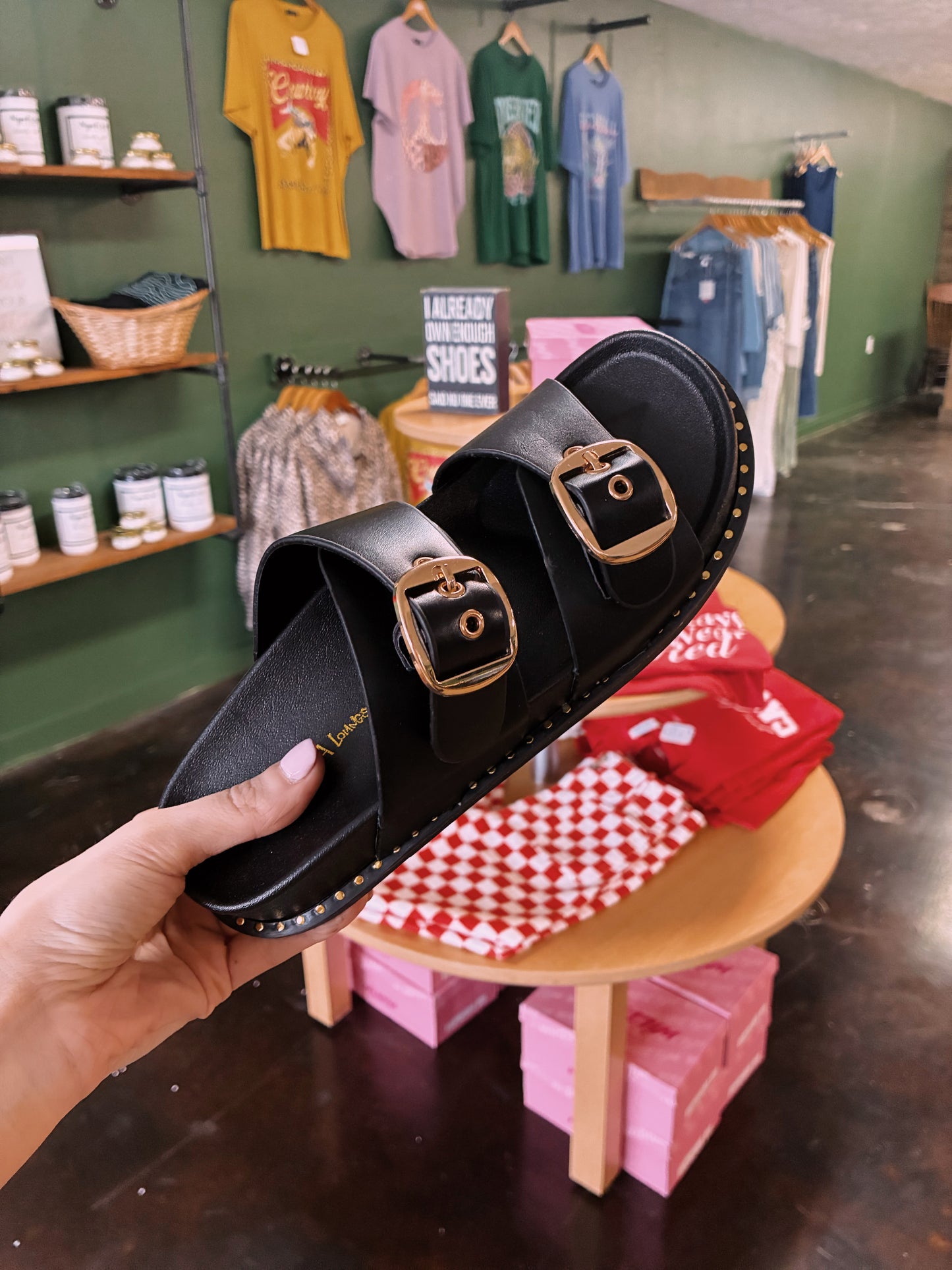 Black Sandals