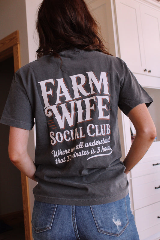 Farm Wife Social Club Tee