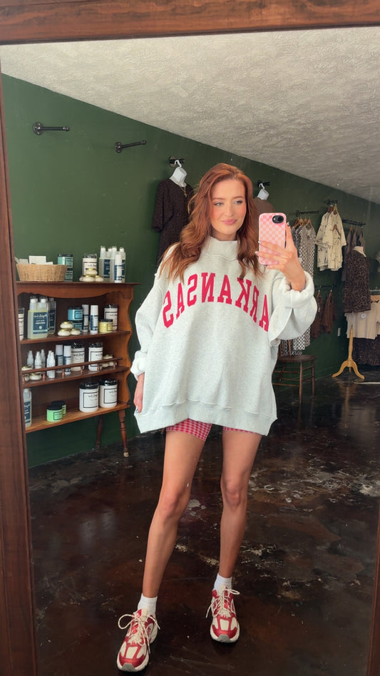 Arkansas Reversible Mockneck