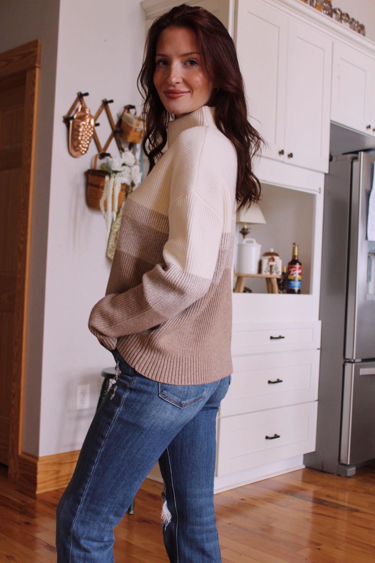 Oatmeal Cream Sweater