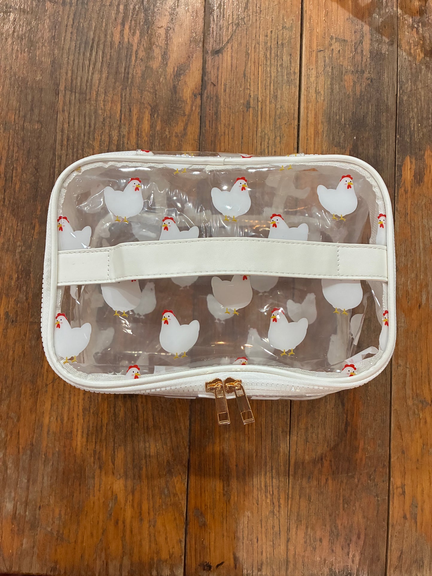 Chicken Cosmetic Bag- Big