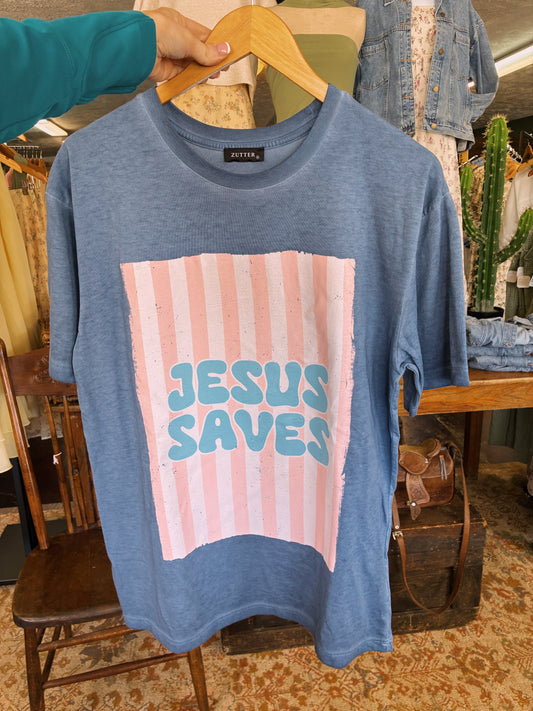Jesus Saves Tee